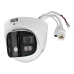 IP камера BCS-P-PEIP2X4FCR3L3-Ai1, Panoramic, 8MP, 2.8mm, IR+WhiteLight, Loudspeaker, ADC, SD, Mic, PoE